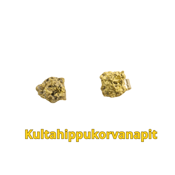 Kultahippu korvanapit 4.5mm Arctic Gold Lemmenjoki