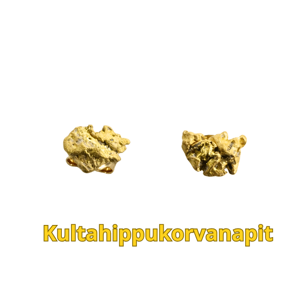 Kultahippu korvanapit 5-6mm Arctic Gold Lemmenjoki Alhonen
