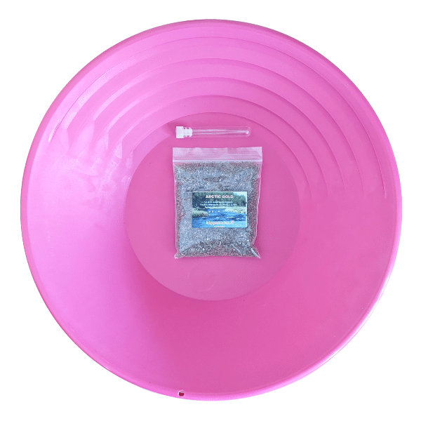 Vaskooli Klondike pinkki 36.5cm ja vaskauskultaa Arctic Gold