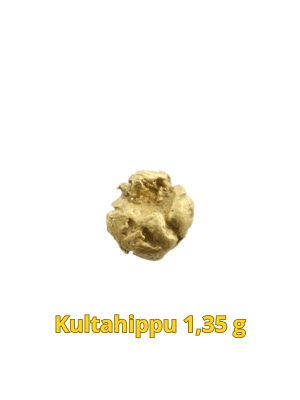 Kultahippu 1.35g 4x7x8mm Lemmenjoki Arctic Gold
