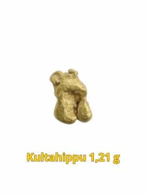 Kultahippu 1.21g 8x10mm "Nalle" Lemmenjoki Arctic Gold
