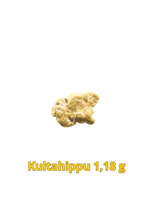Kultahippu 1.18g 10x8mm Lemmenjoki Arctic Gold