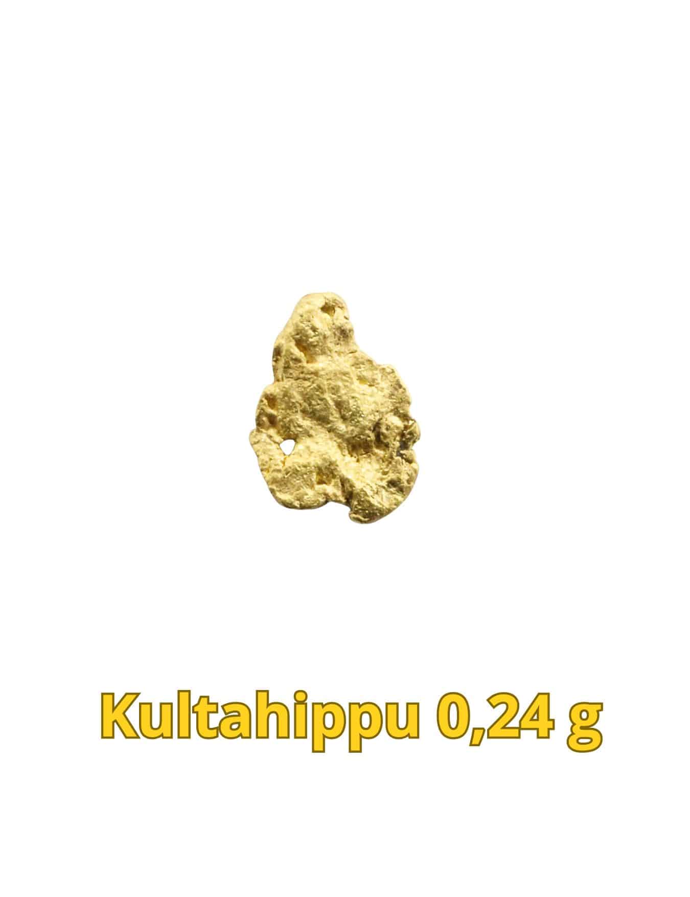 Kultahippu 0.24g 5x7mm Lemmenjoki Arctic Gold