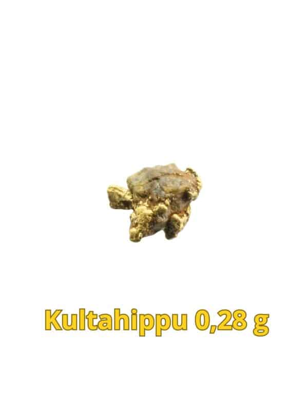 Kultahippu-sekahippu 0.28g 4x6mm Lemmenjoki Arctic Gold