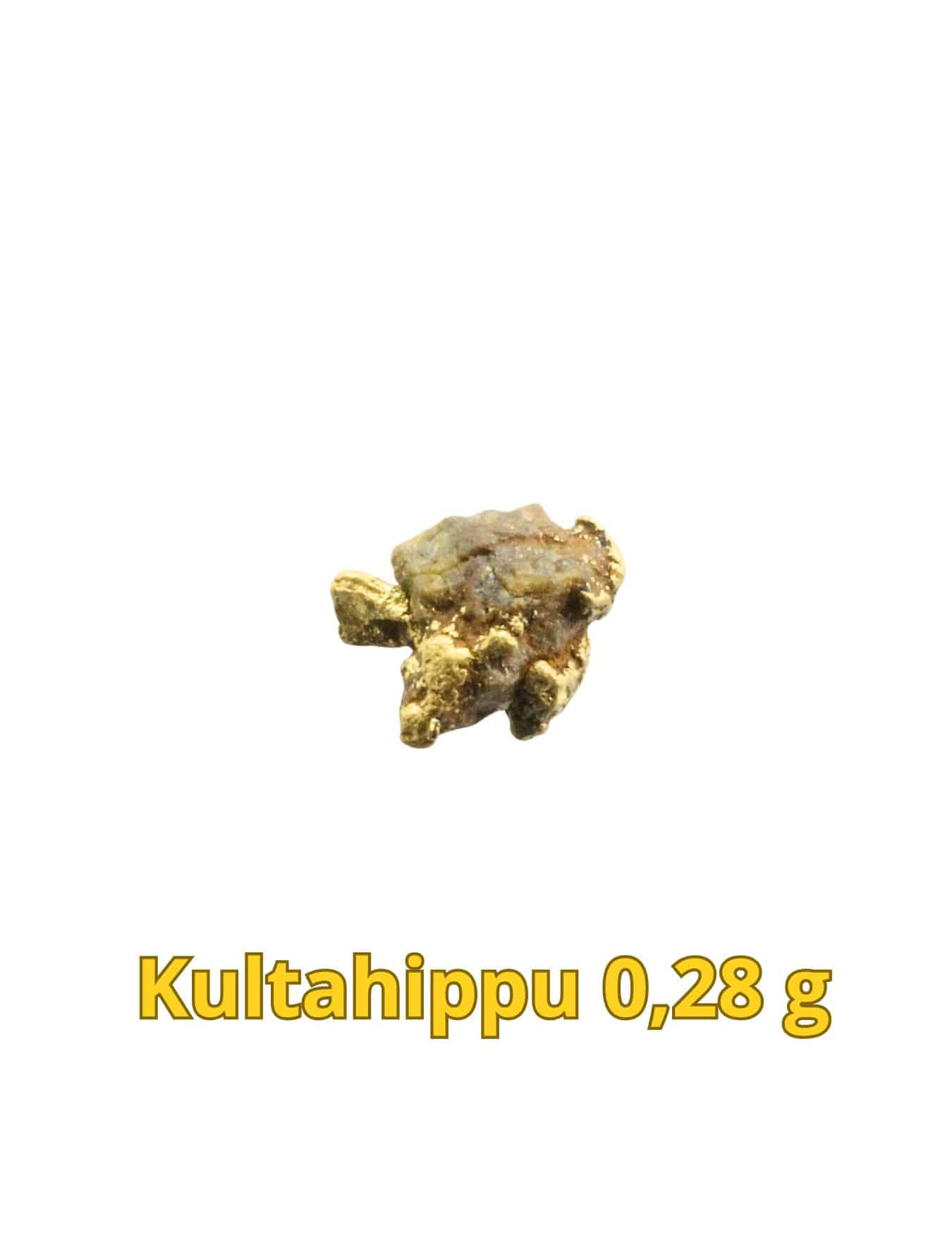Kultahippu-sekahippu 0.28g 4x6mm Lemmenjoki Arctic Gold