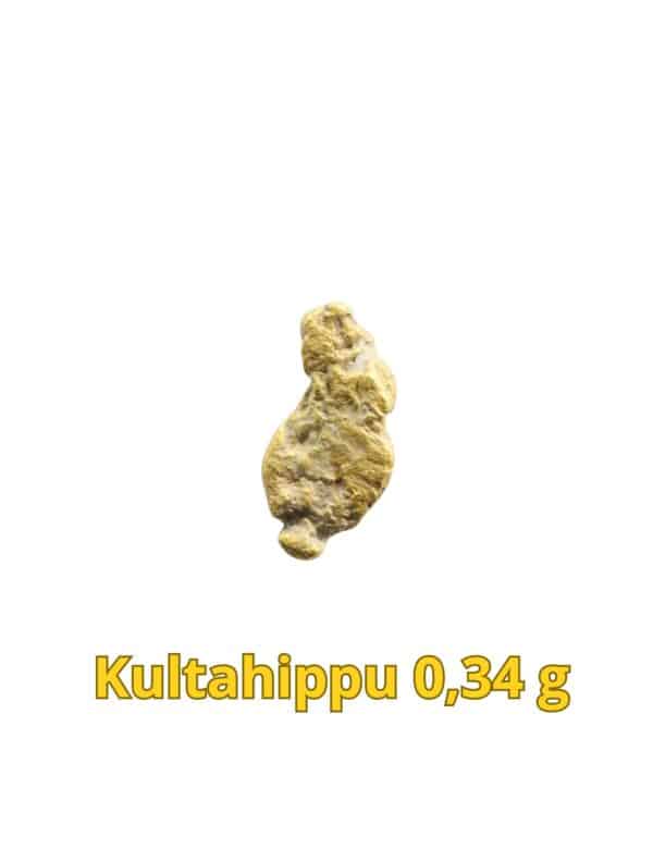 Kultahippu 0.34g 3x8mm Lemmenjoki Arctic Gold