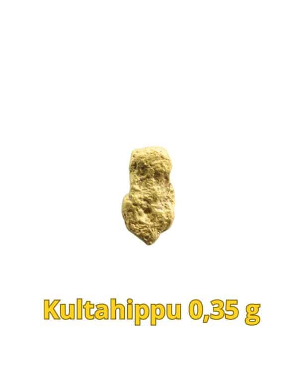 Kultahippu 0.35g 4x7mm Lemmenjoki Arctic Gold