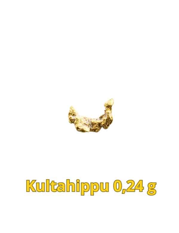 Kultahippu "Lohikäärme" 0.24g 5x7mm Lemmenjoki Arctic Gold
