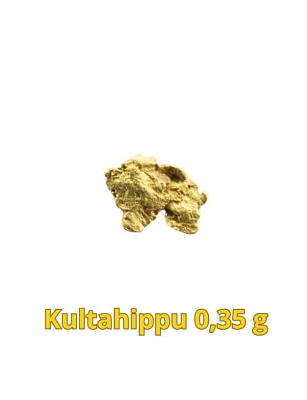 Kultahippu 0.35 g 5x8mm Arctic Gold Lappi