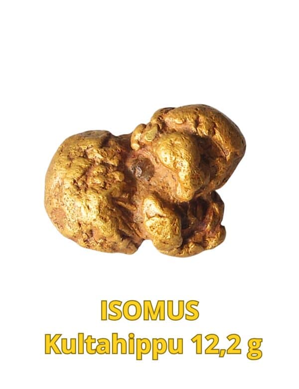 ISOMUS kultahippu 12.2 g 16 mm Lemmenjoki